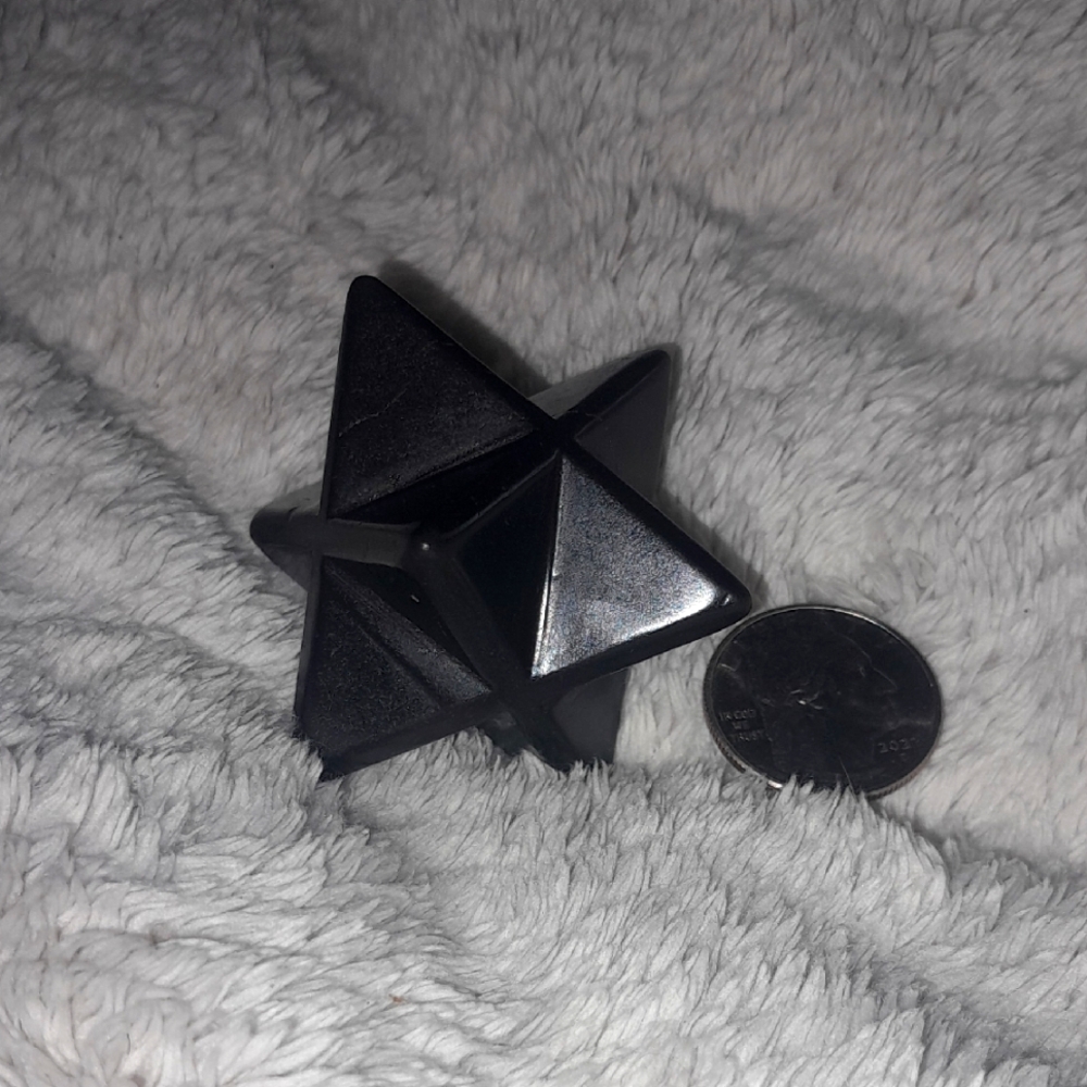 Shungite Merkaba 3D ETF BLOCKING POWER